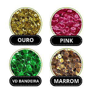 LANTEJOULA Nº14 METALIZADA C/1000 UND