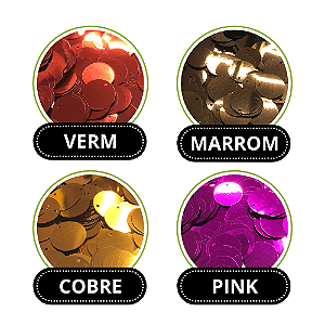 PAETÊ Nº10 METALIZADO C/1000 UND