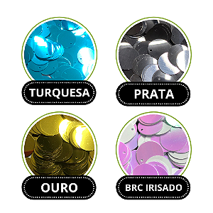 PAETÊ Nº18 METALIZADO C/1000 UND