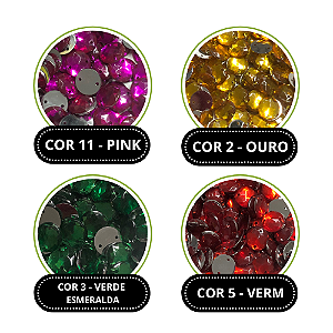 CHATON REDONDO 6 MM TAZ 003 C/ FURO