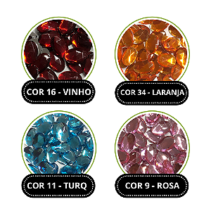 CHATON OVAL 10X14 MM C/ 1.000 UND