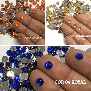 CHATON REDONDO 6 MM PARA COLAGEM C/ 10.000 UND