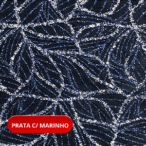 TECIDO PEDRARIA COM FOLHAGENS E ARABESCOS