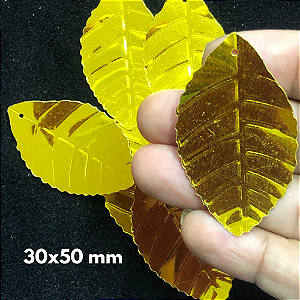 PINGENTE FOLHA C/ FURO 30X50 MM PVC 25 GR REF 033570