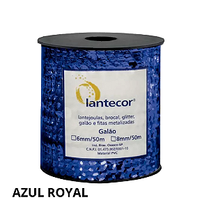 LANTEJOULA TRANÇADA METALICA 6 MM