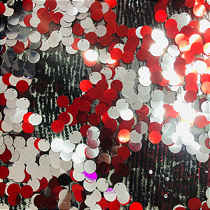 TECIDO PAETÊ COM LANTEJOULAS REF 103182