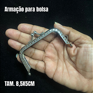 ARMAÇÃO DE BOLSA 8,5X5 CM