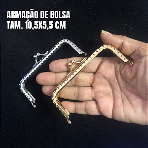 ARMAÇÃO DE BOLSA 10,5X5,5 CM