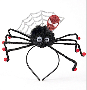 TIARA MALUCA TEIA ARANHA