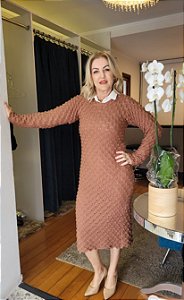 Vestido Manga Longa
