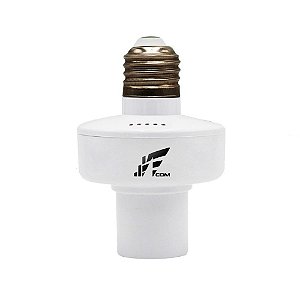 Soquete Suporte Bocal Lâmpada Inteligente E27 Wi-Fi JWCOM