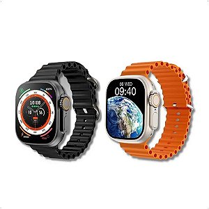 Smartwatch W68 Ultra Series 8 Nfc Tela 2,0'' 49mm