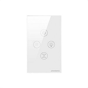 Interruptor Wifi Inteligente  C/ Controlador de Cortina Luz