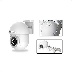 Câmera Inteli Wi-Fi Exter Interna HDR Detector Humano Sensor
