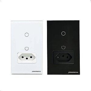 Interruptor Tomada Inteligente Wi-Fi 1 Botão NovaDigital