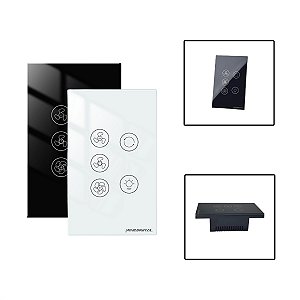 Interruptor Para Ventilador e Exaustor Wi-Fi Tuya