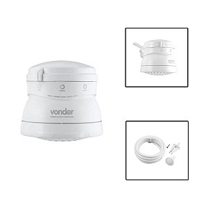 Ducha Chuveiro Branco 3 Temperaturas 220V 5400W