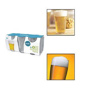 Jogo de 6 Copos Boteco 200ml