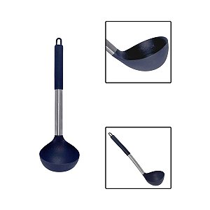 Concha Silicone Inox Preto Linha Facile