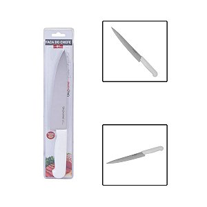 Faca Do Chef Profissional Aço Inox 8" Linha Essential