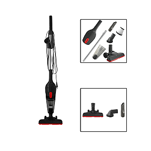 Aspirador De Pó Vertical Preto 127V 1300W 1,2 Litros