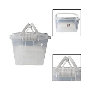 Caixa 10,7L Com Alça Trava Gran Box Alta