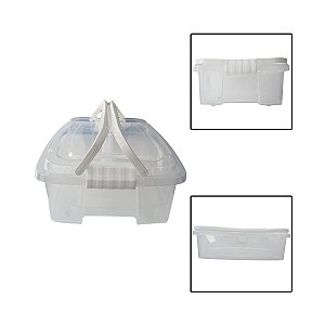 Caixa 5L Com Alça Trava Gran Box Baixa