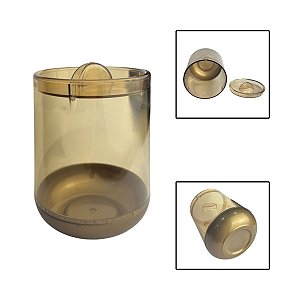 Porta Algodão Blend Dourado 365ML