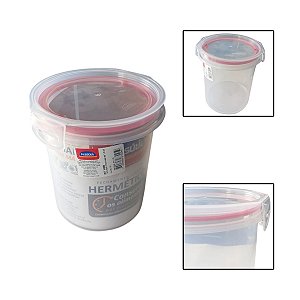 Porta Mantimentos Trava Mais Redondo 1,2L