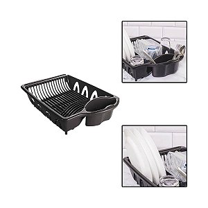 Escorredor De Louça Preto