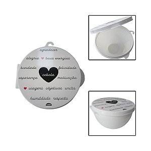 Porta Mix Decorado Para Cebola