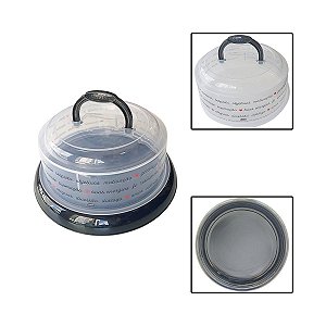 Queijeira Decora com Rosca e Alça