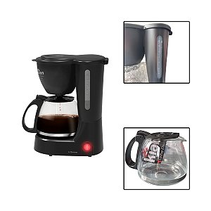 Cafeteira Elétrica Preta 18 xícaras 127V