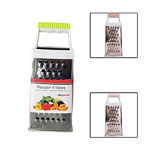 Ralador de Cozinha 4 Faces Cores Sortidas