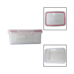 Porta Mantimento Trava Mais Hermético 2,6L