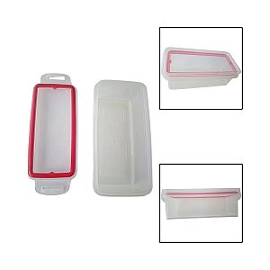 Porta Mantimentos Hermético Trava Mais 875ML