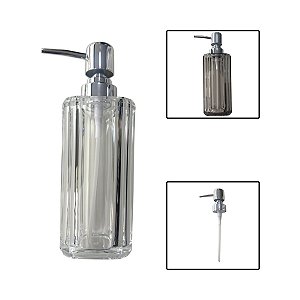 Porta Sabonete Líquido Dosador Lux 180 ML