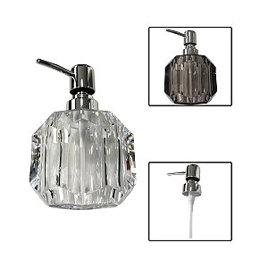 Porta Sabonete Líquido Dosador Elegant 180 ML