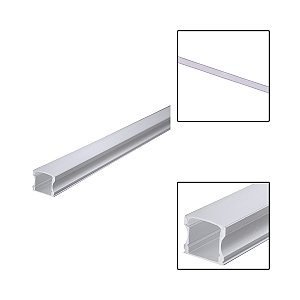 Perfil Pop Sobrepor Branco 3M Para Acabamento