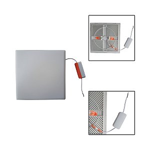 Painel Infinity 36W 6000K Quadrado IP20 Bivolt