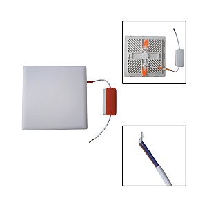 Painel Infinity 24W 6000K Quadrado IP20 Bivolt