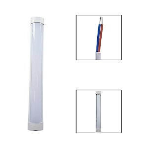 Luminária de LED Slim 20W 6000K 60cm IP20 Bivolt