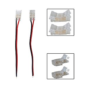 Kit Conexão Acessório para Fita LED 8mm