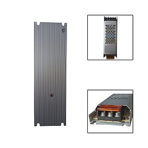 Driver Slim 10A 12V até 120W Entrada Bivolt IP20