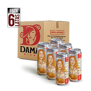 Dama Weiss Lata 473ml - 6UN