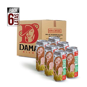 Dama Hop Lager Lata 473ml - 6UN