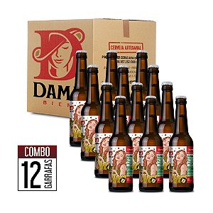 Dama Hop Lager 355ml - 12 Unidades