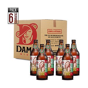 Dama Hop Lager 600ml - 6 Unidades