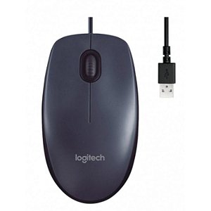 MOUSE LOGITECH M90 USB 910-004053 - PRETO