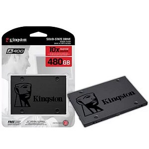 HD SSD 480GB KINGSTON A400 SATA III 2.5" SA400S37/480GB